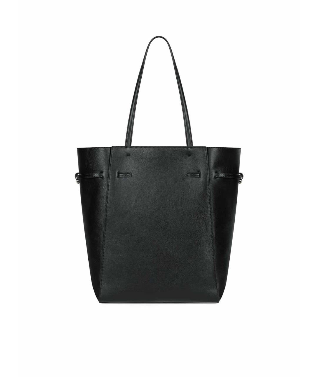 GIVENCHY Черная кожаная сумка тоут, фото 3