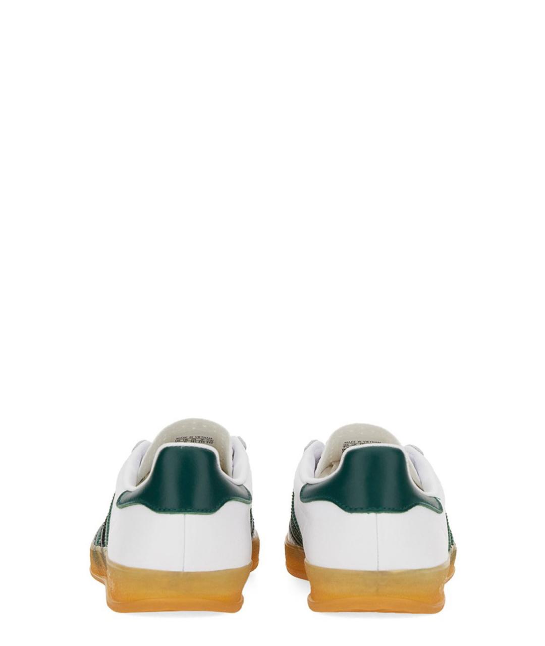 ADIDAS Белые кожаные кеды, фото 3