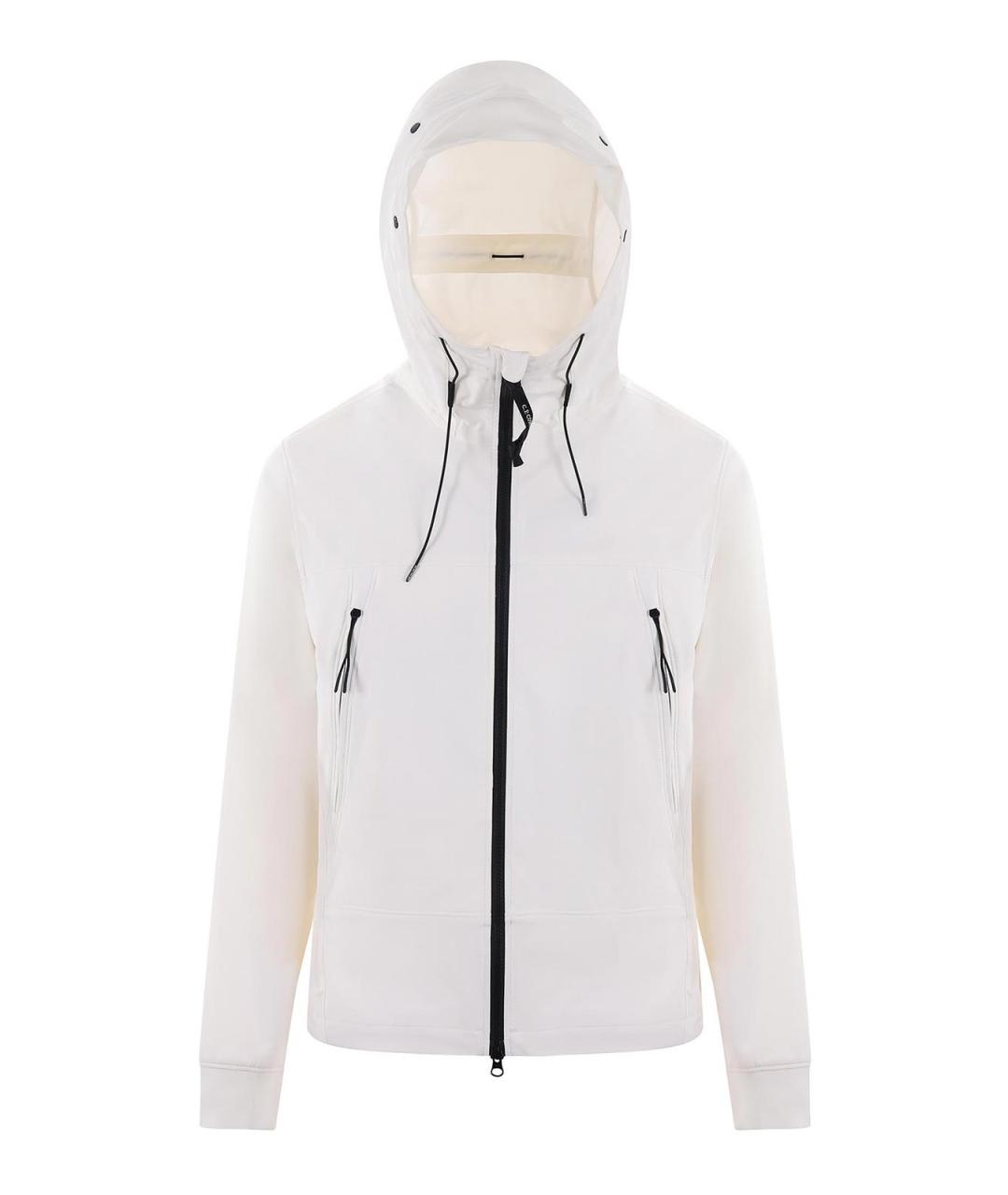 CP COMPANY Белая полиэстеровая куртка, фото 2
