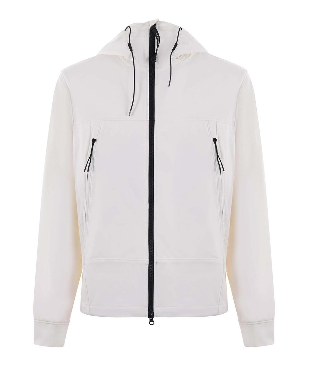 CP COMPANY Белая полиэстеровая куртка, фото 1