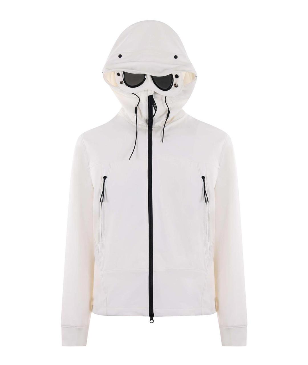 CP COMPANY Белая полиэстеровая куртка, фото 3