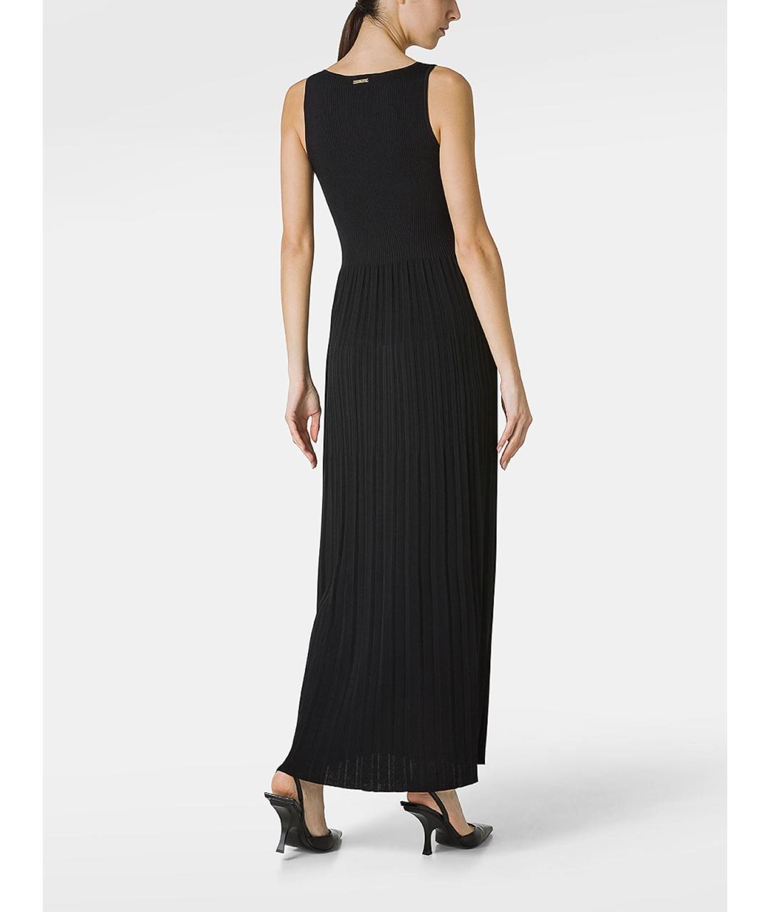MICHAEL KORS Черное вискозное платье, фото 3