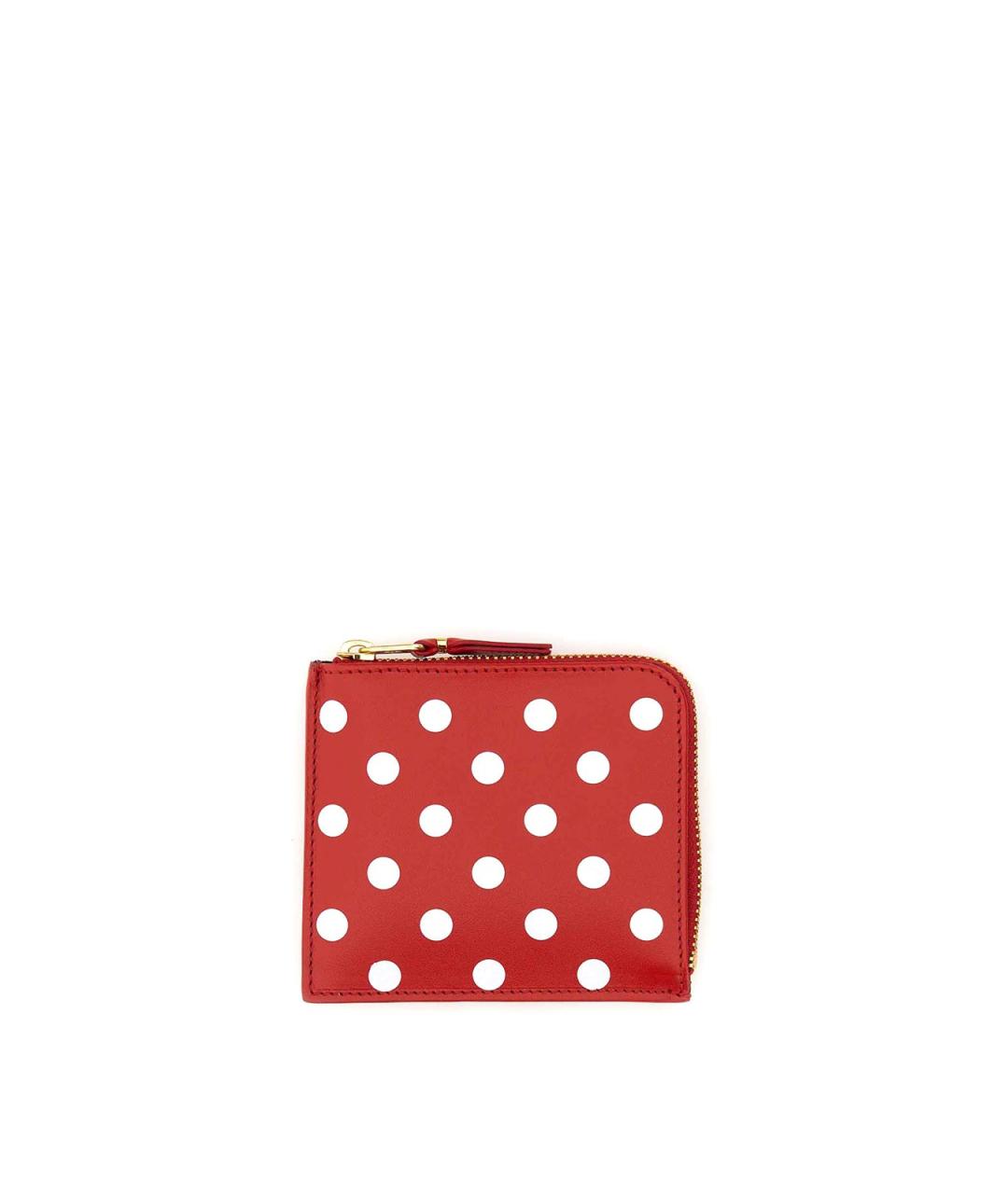 COMME DES GARÇONS Красный кожаный кошелек, фото 1