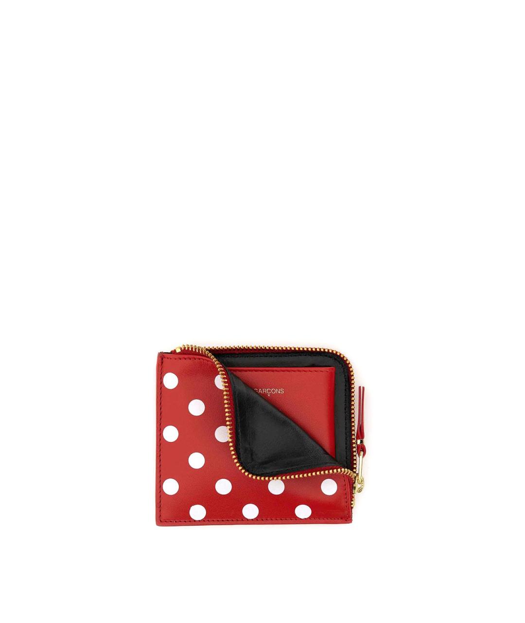COMME DES GARÇONS Красный кожаный кошелек, фото 3