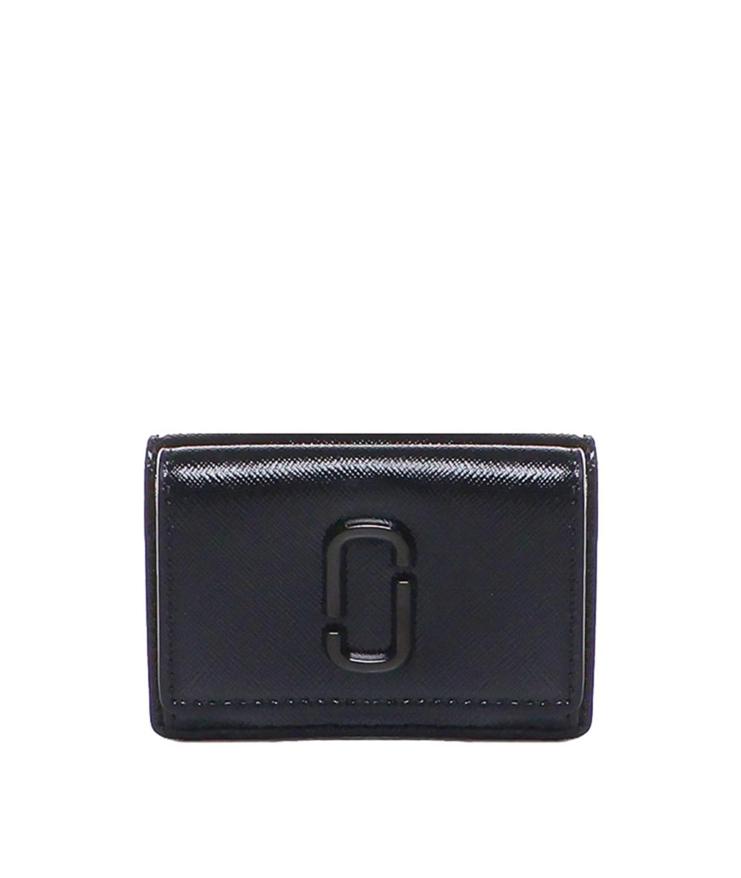 MARC JACOBS Черный кожаный кошелек, фото 1