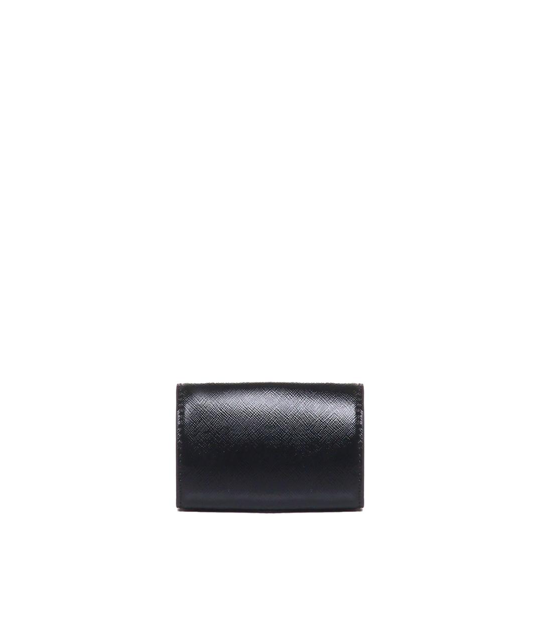 MARC JACOBS Черный кожаный кошелек, фото 2