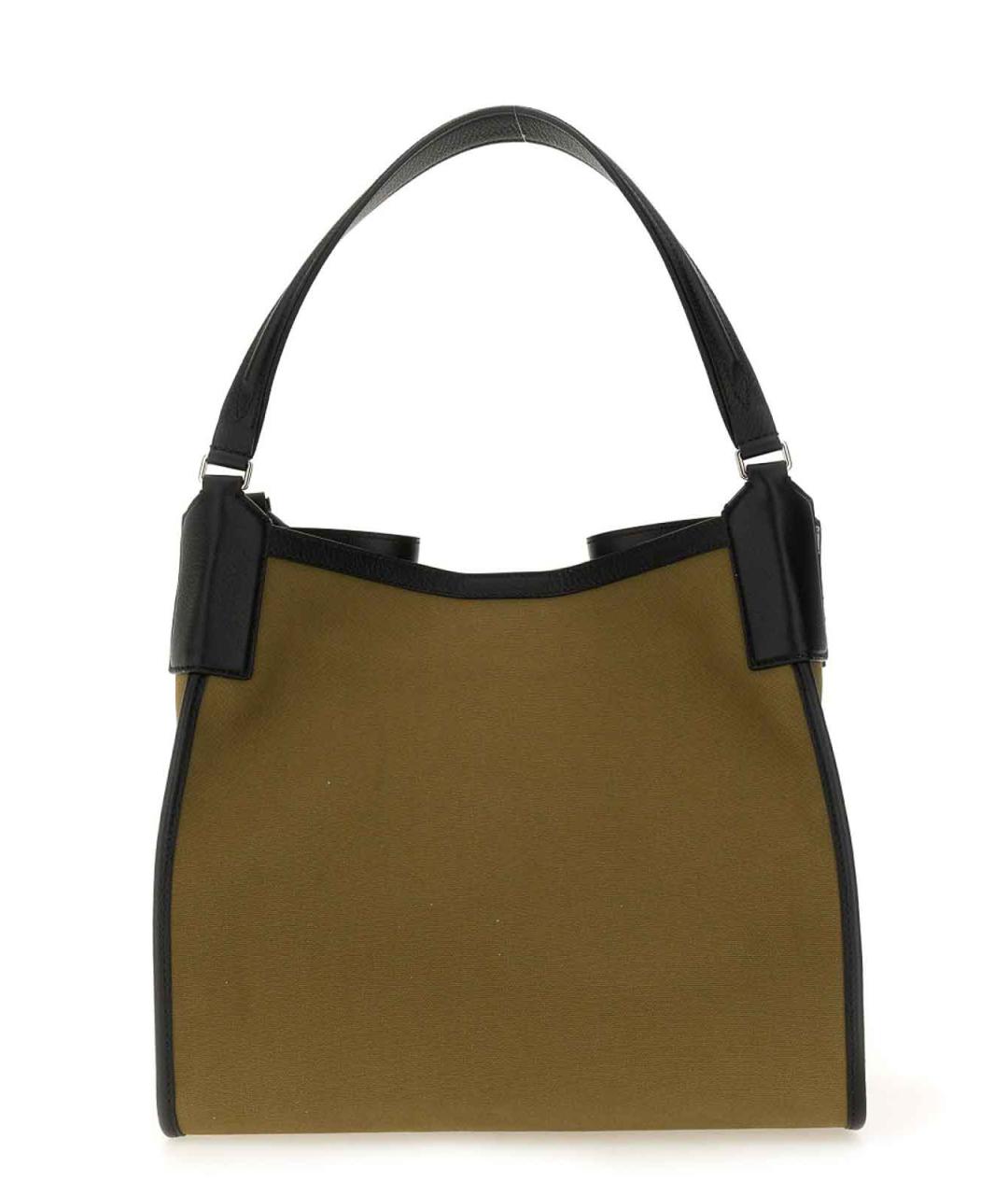 BALLY Коричневая хлопковая сумка тоут, фото 2