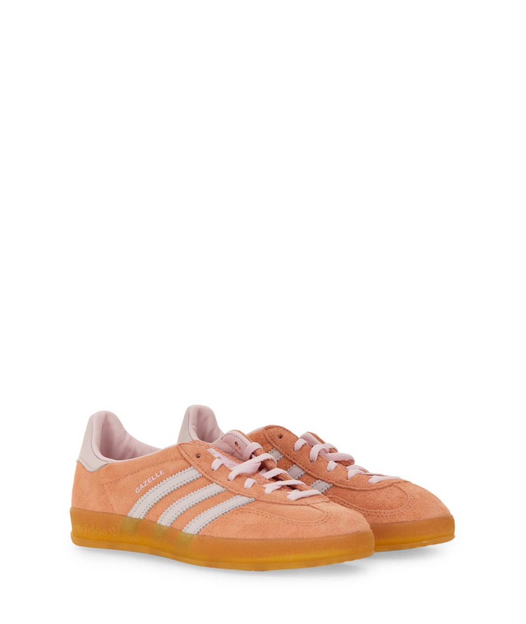 ADIDAS Бежевые кожаные кроссовки, фото 2