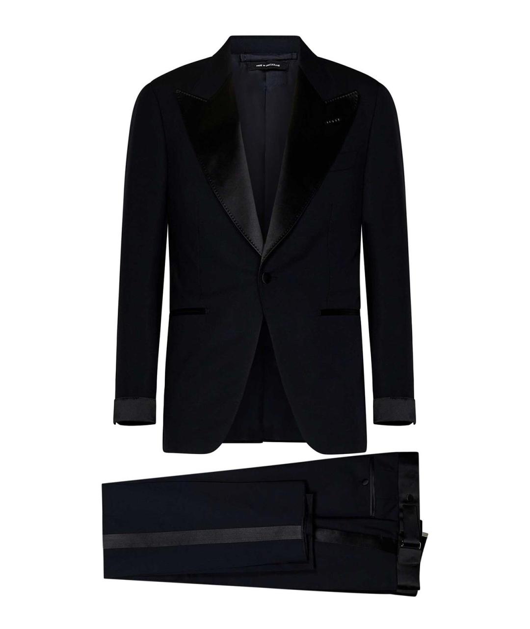 TOM FORD Темно-синий вечерний костюм, фото 3