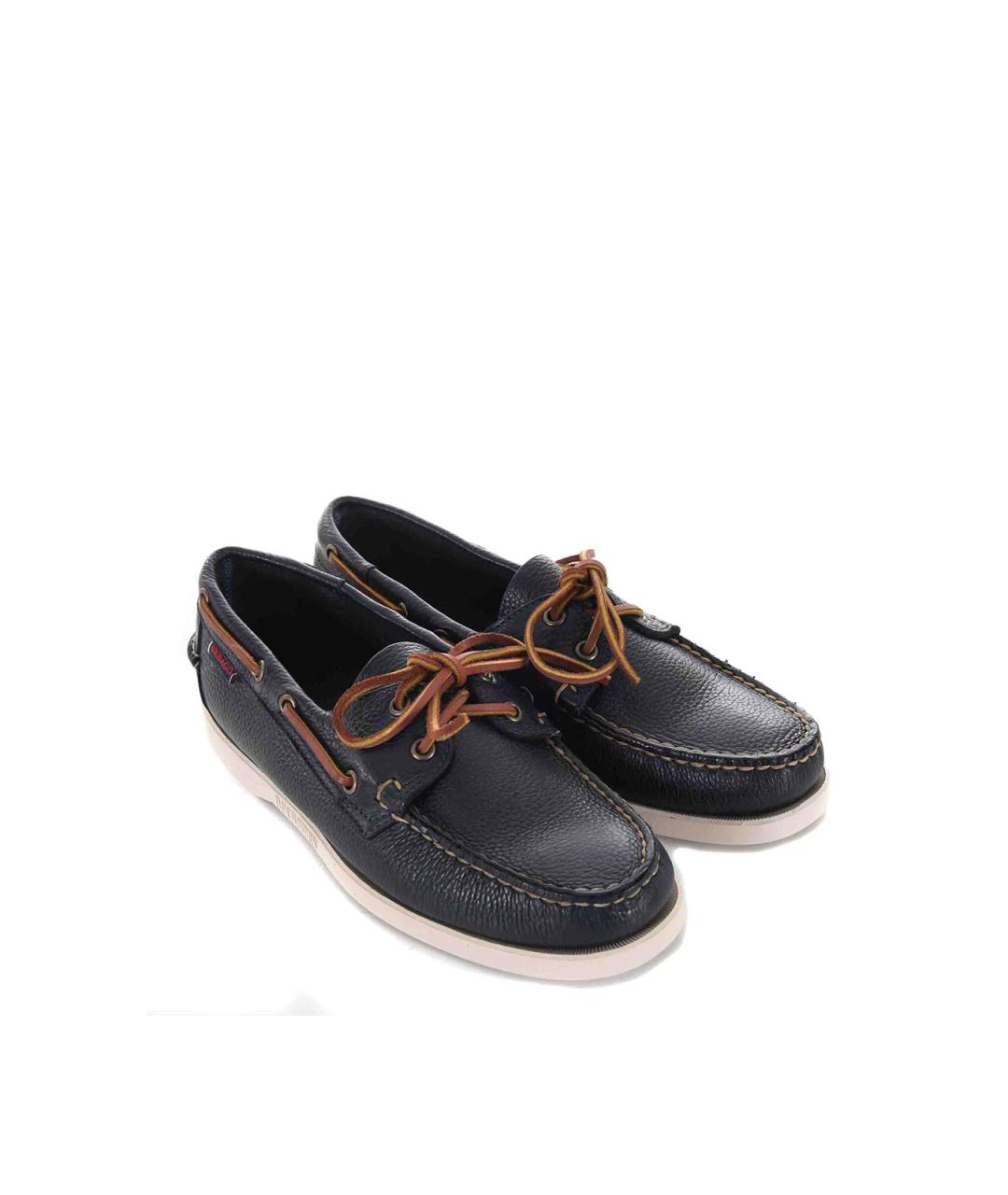 SEBAGO Синие кожаные лоферы, фото 2