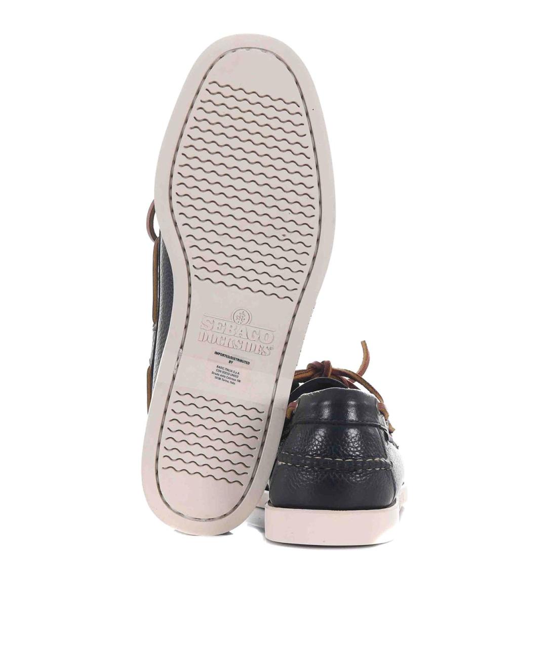 SEBAGO Синие кожаные лоферы, фото 5