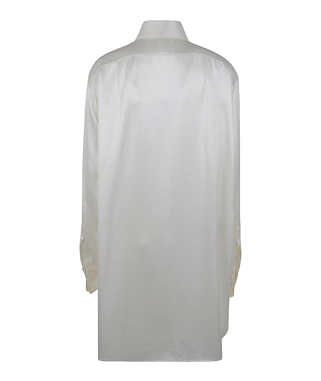 MAISON MARGIELA Белая шелковая рубашка, фото 2