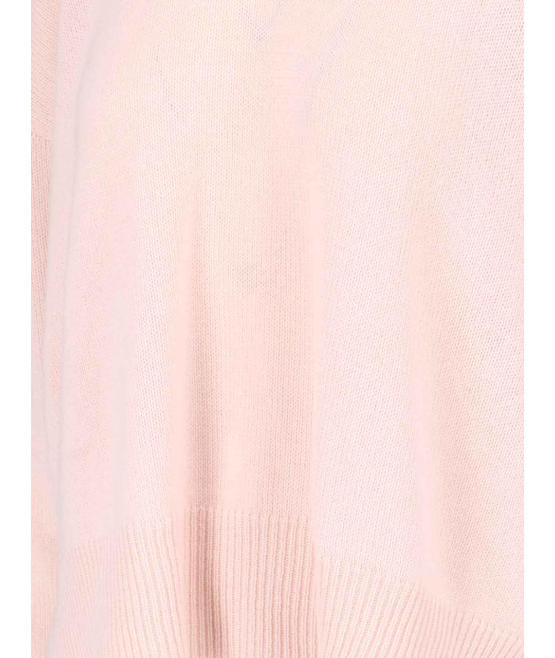 JIL SANDER Розовый кашемировый джемпер / свитер, фото 4