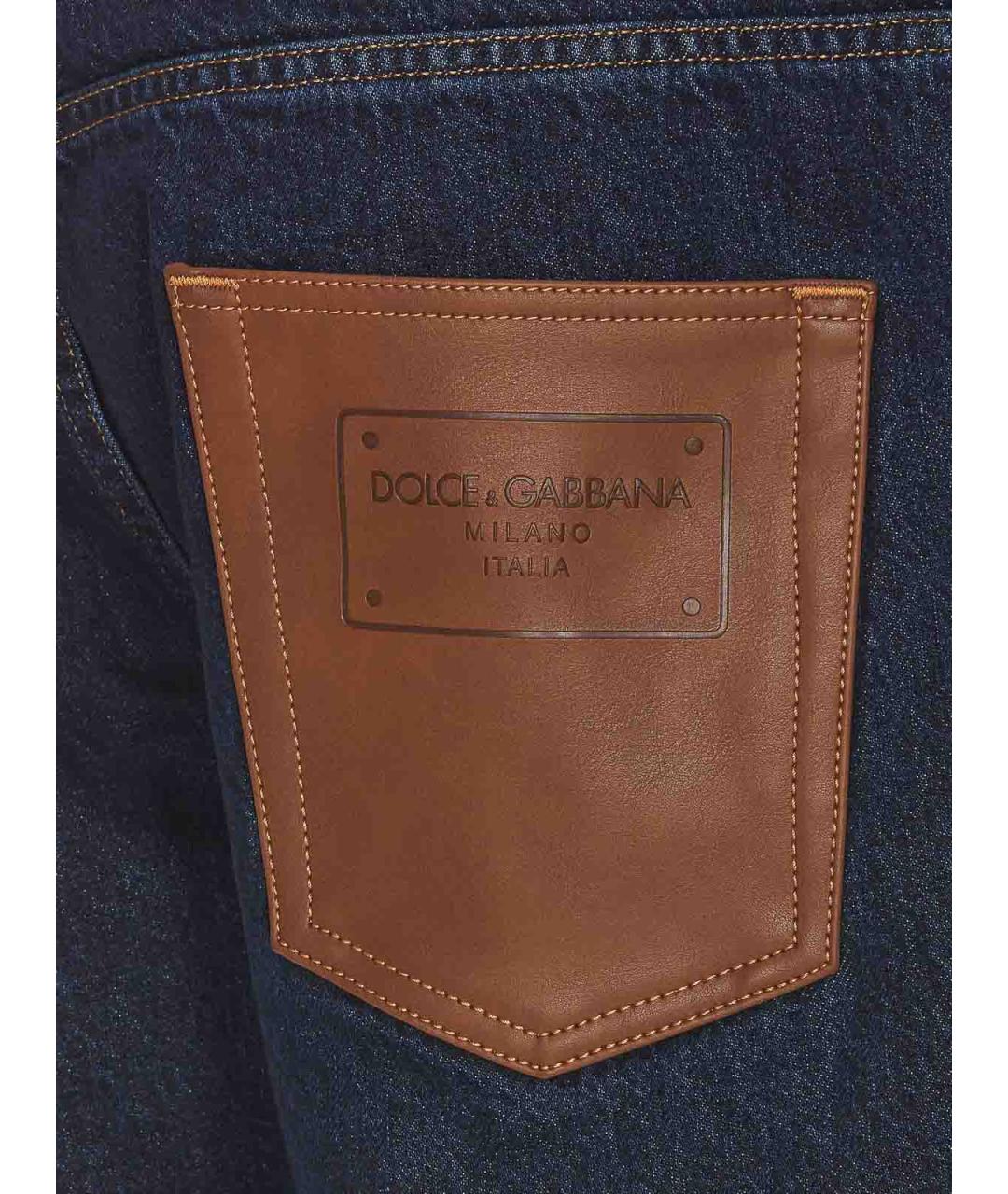 DOLCE&GABBANA Синие джинсы, фото 3