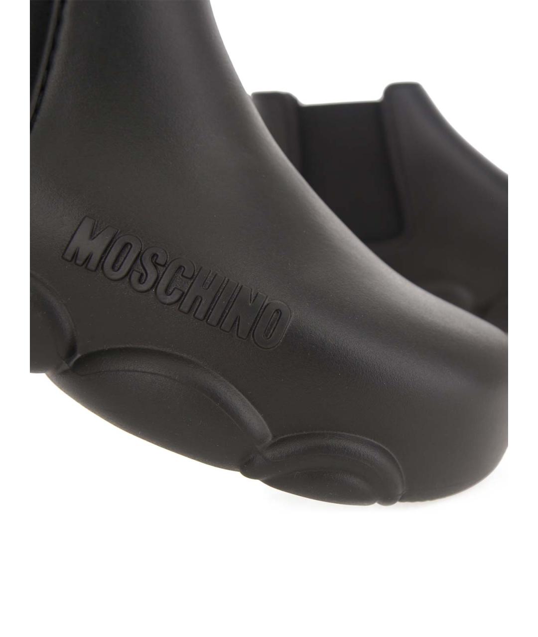 MOSCHINO Черные ботильоны, фото 5