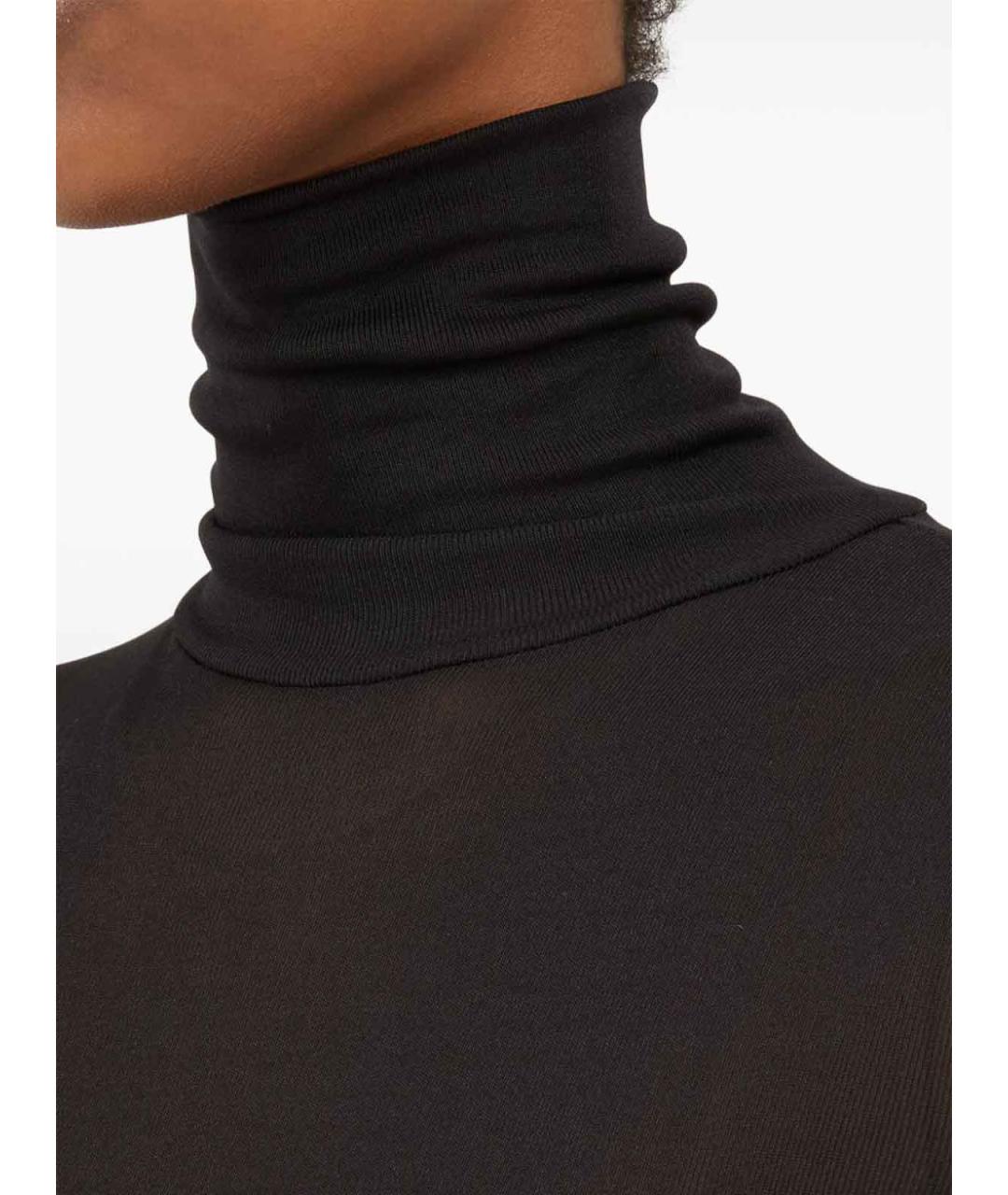 MAISON MARGIELA Черное хлопковое боди, фото 2