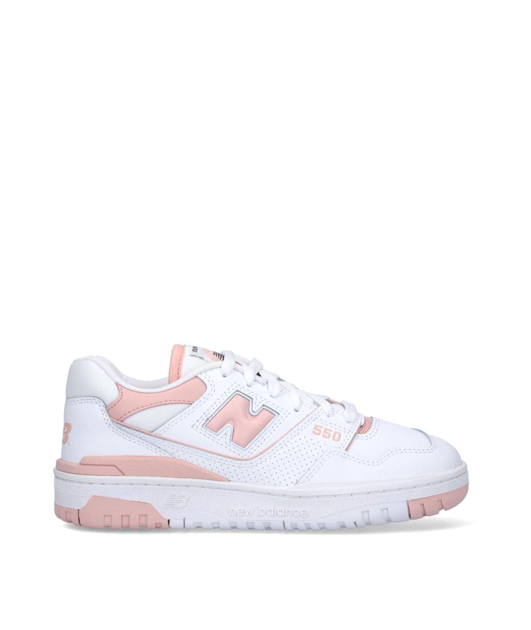 NEW BALANCE Белые кожаные кроссовки, фото 1