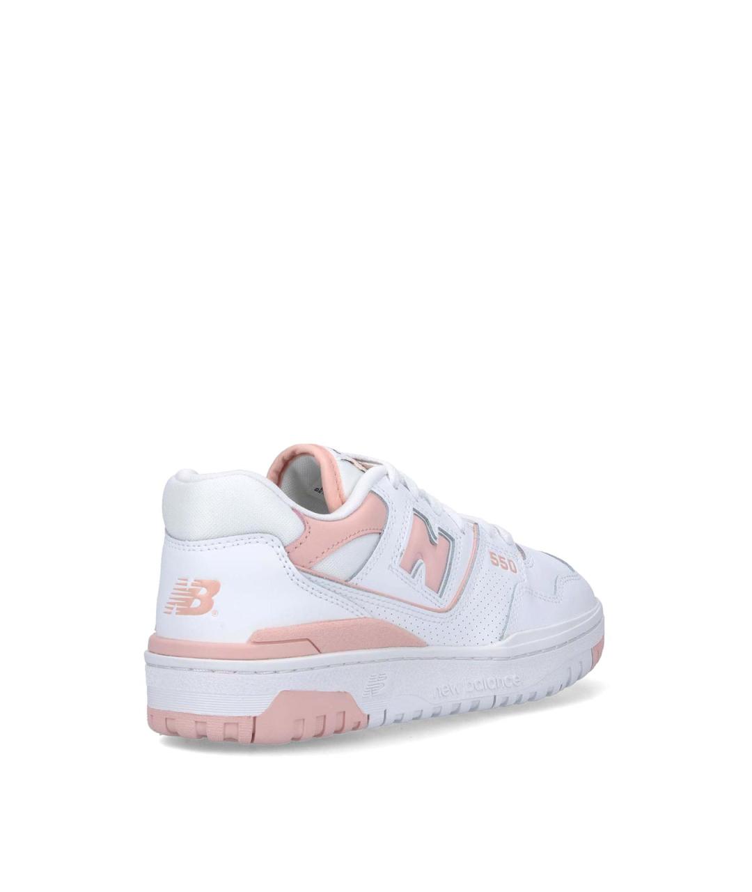 NEW BALANCE Белые кожаные кроссовки, фото 4