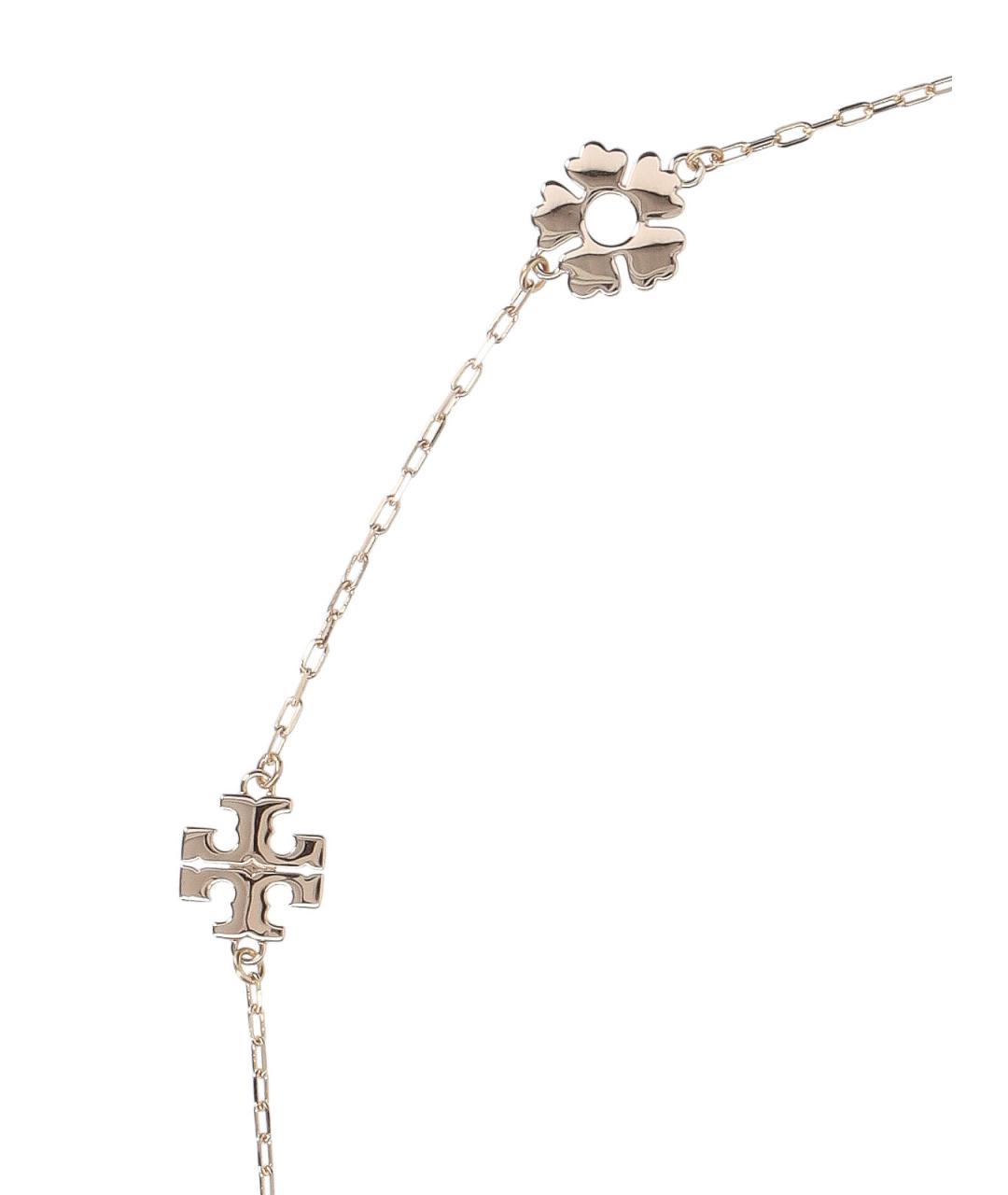 TORY BURCH Золотое металлическое колье, фото 2