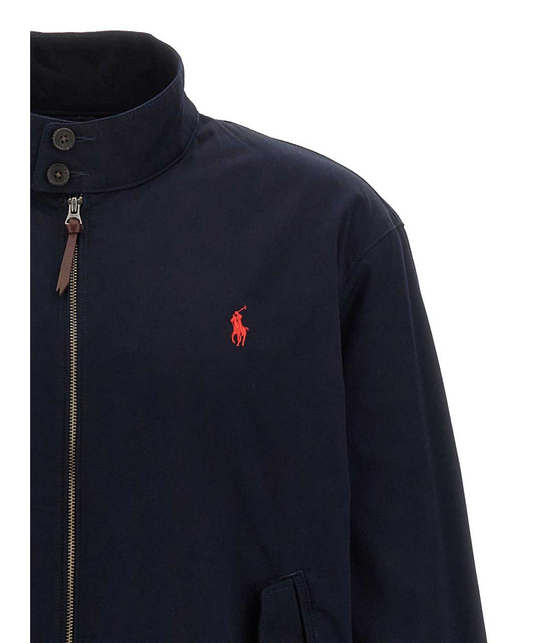 POLO RALPH LAUREN Синяя хлопковая куртка, фото 3