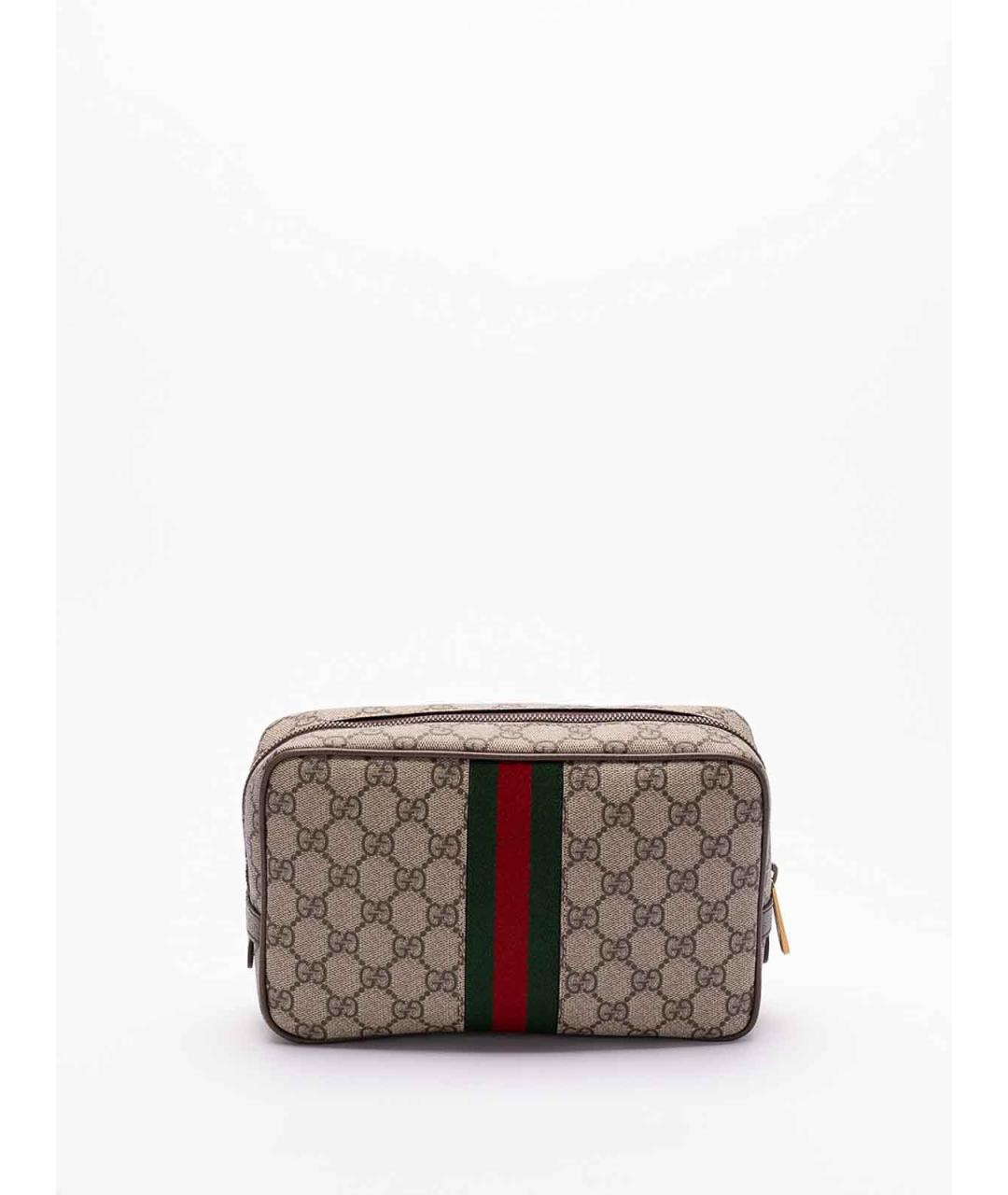 GUCCI Бежевая барсетка, фото 2