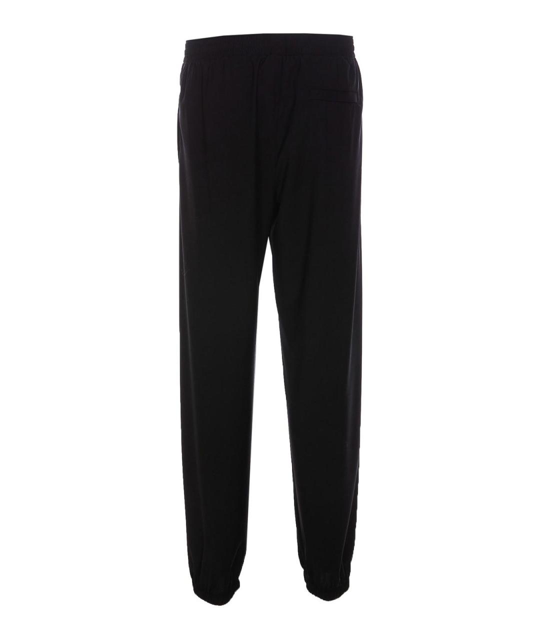 GIVENCHY Черные шерстяные повседневные брюки, фото 2