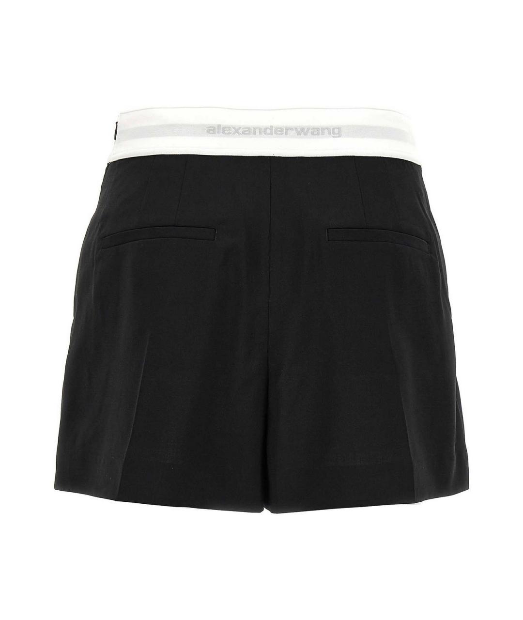 ALEXANDER WANG Черные шерстяные шорты, фото 2