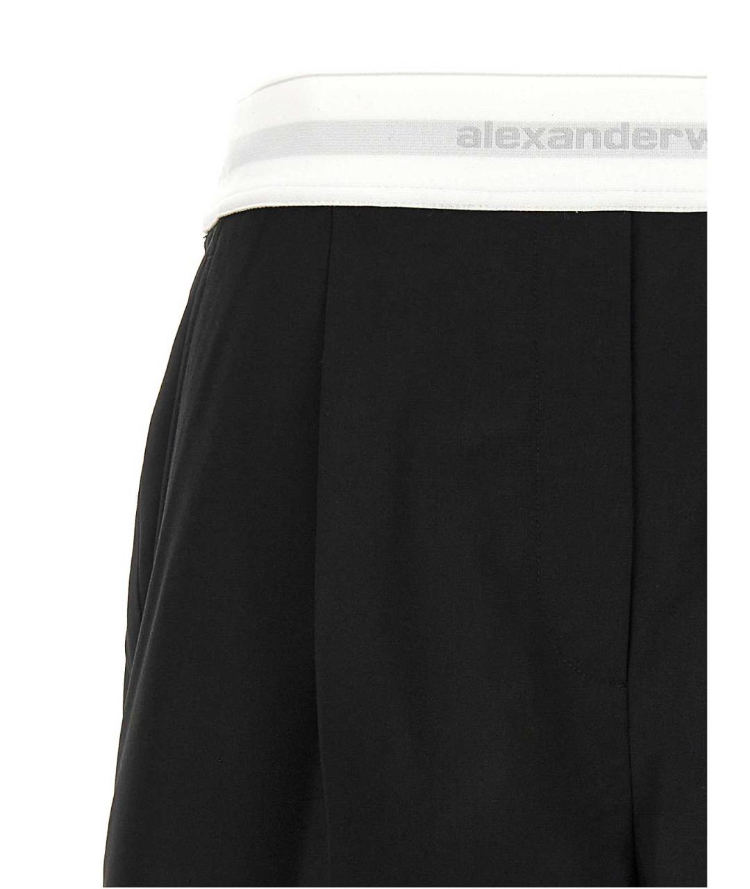 ALEXANDER WANG Черные шерстяные шорты, фото 3