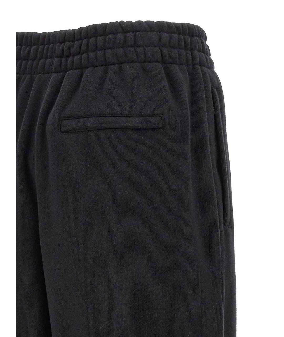 ALEXANDER WANG Черные хлопковые спортивные брюки и шорты, фото 4