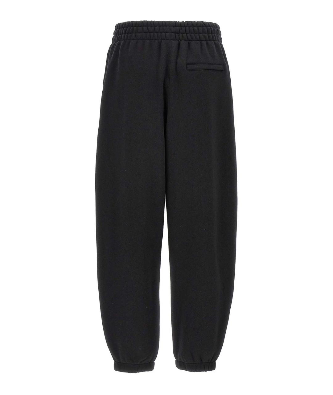 ALEXANDER WANG Черные хлопковые спортивные брюки и шорты, фото 2