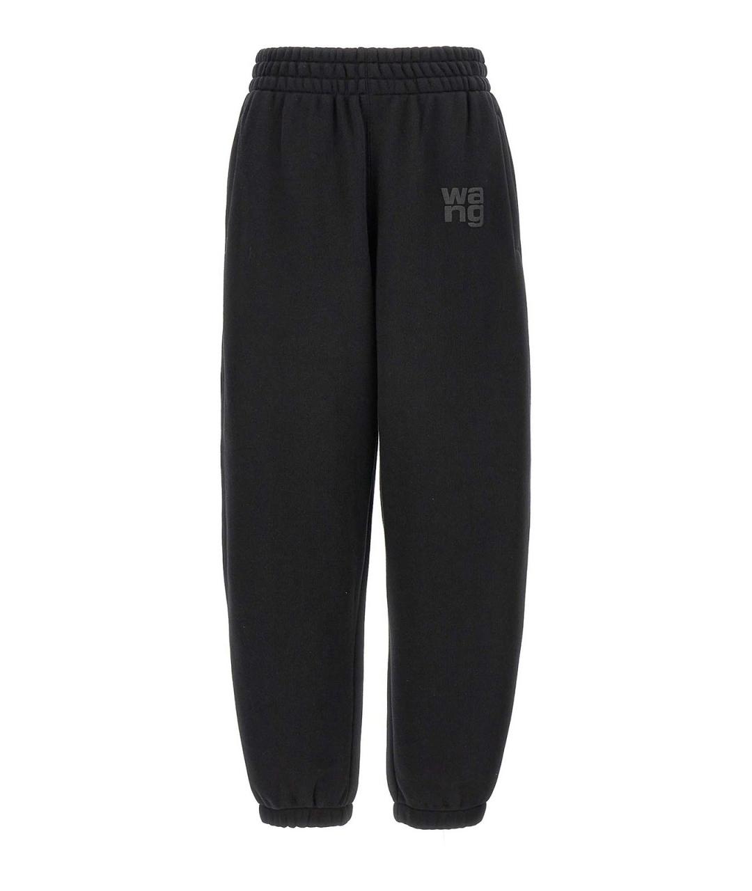 ALEXANDER WANG Черные хлопковые спортивные брюки и шорты, фото 1