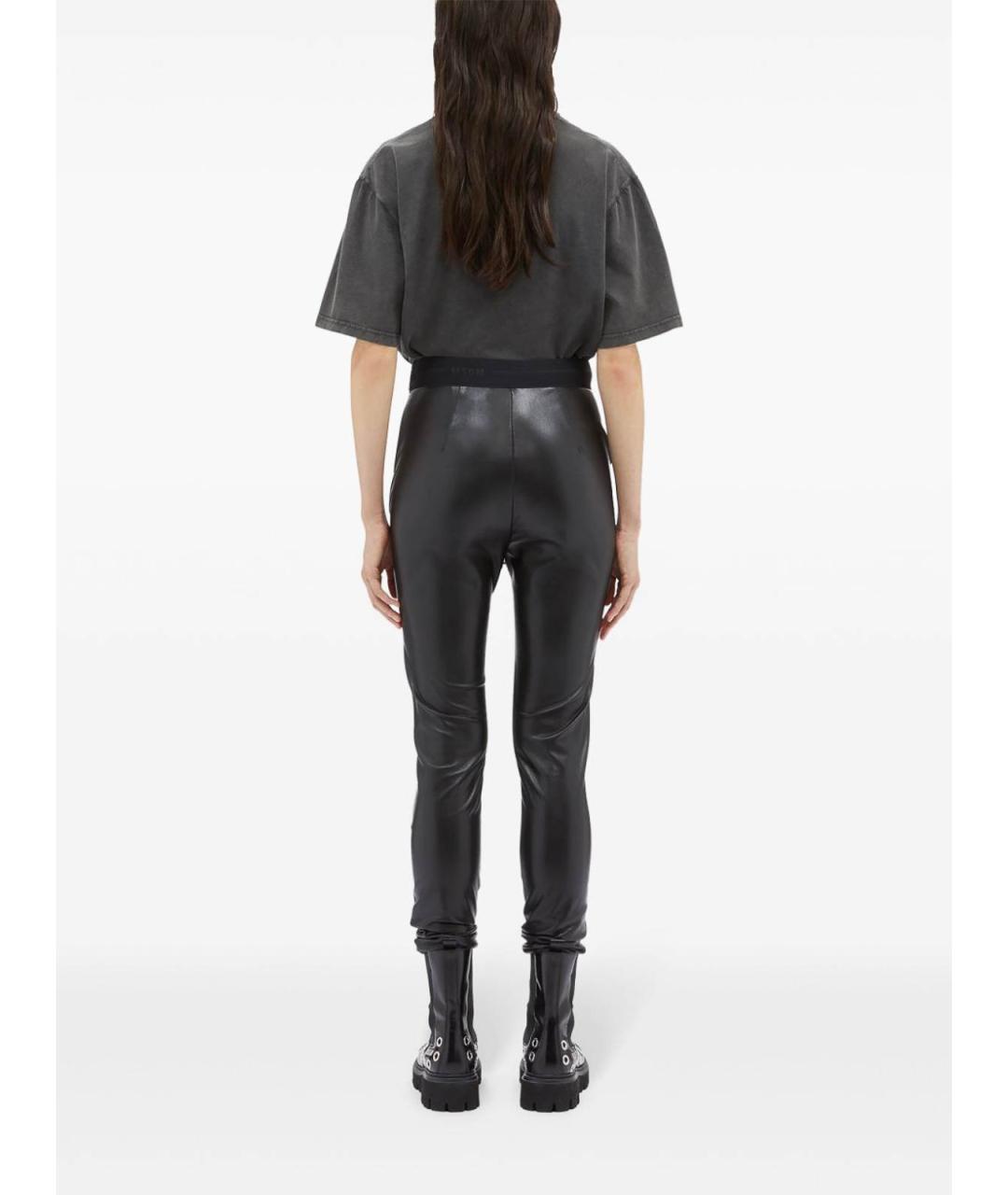 MSGM Черные джинсы слим, фото 4
