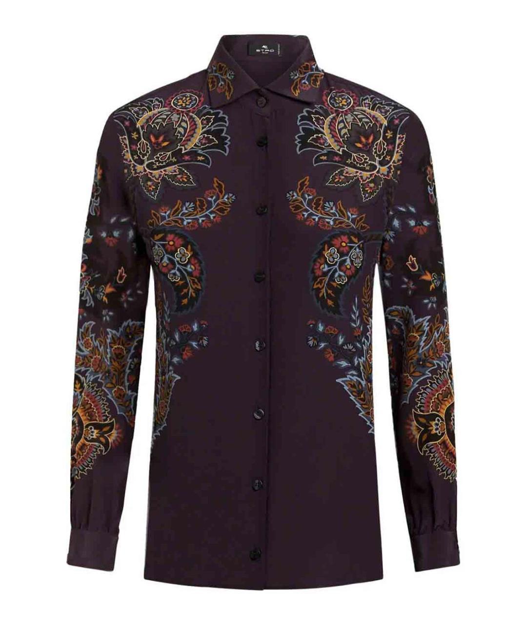ETRO Мульти шелковая рубашка, фото 1