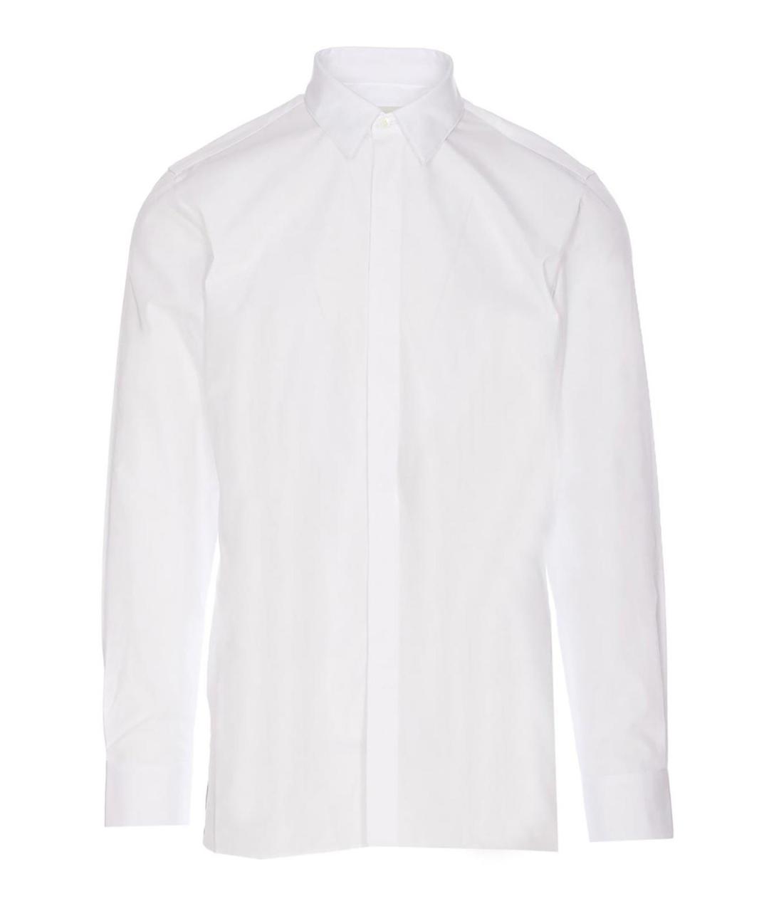 GIVENCHY Белая хлопковая классическая рубашка, фото 1