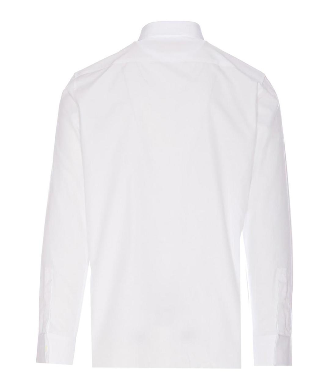 GIVENCHY Белая хлопковая классическая рубашка, фото 2