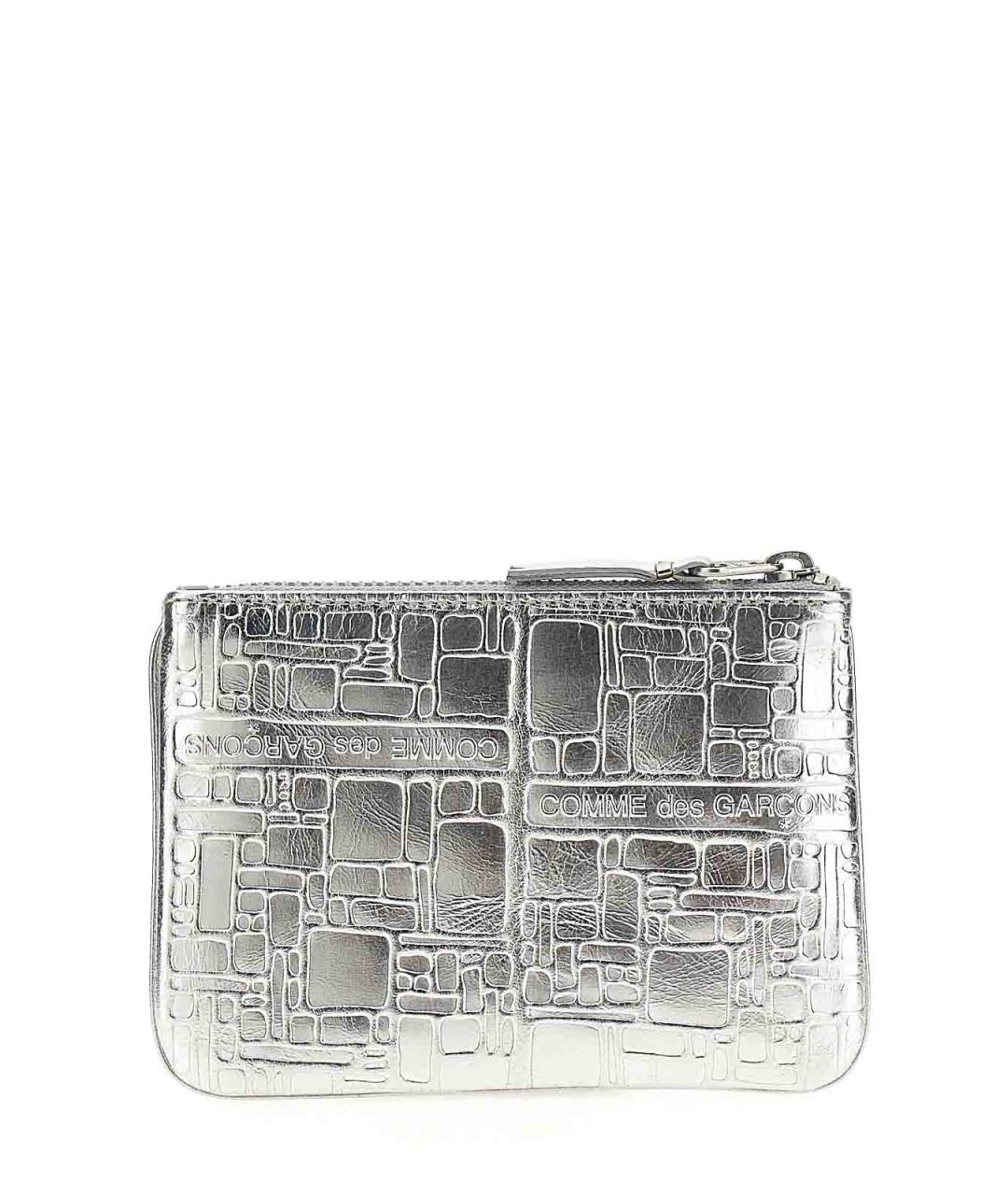 COMME DES GARÇONS WALLET Серебряный кожаный кошелек, фото 2