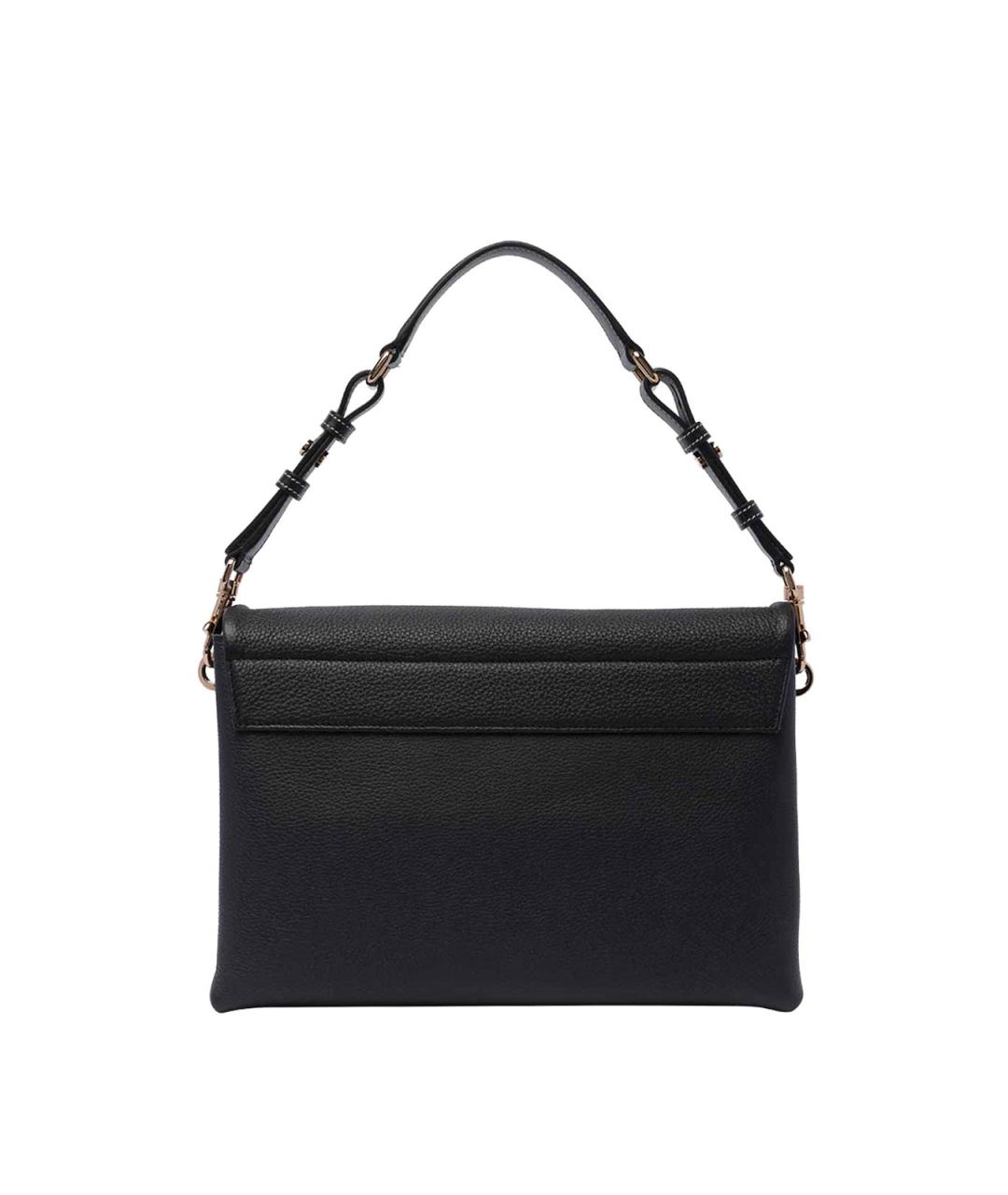 TOD'S Черная кожаная сумка через плечо, фото 3