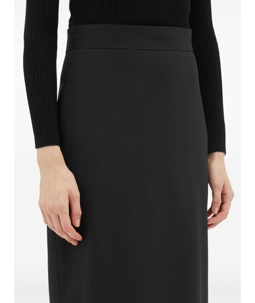 MSGM Черные прямые джинсы, фото 4