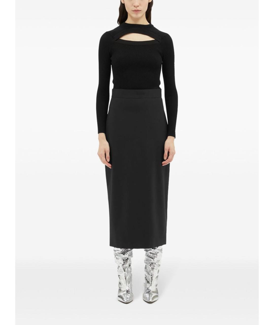 MSGM Черные прямые джинсы, фото 3