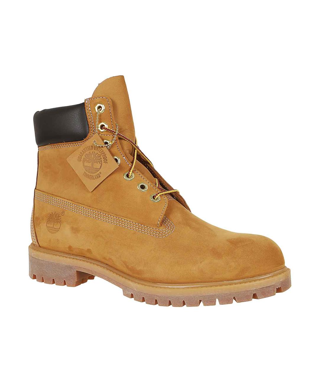 TIMBERLAND Желтые кожаные высокие ботинки, фото 2