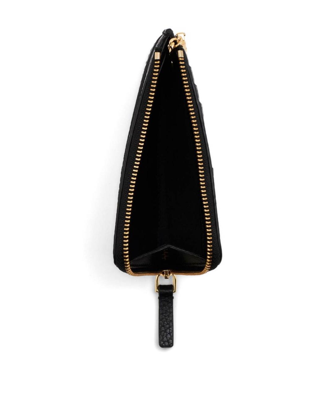 MARC JACOBS Черный кожаный кошелек, фото 3