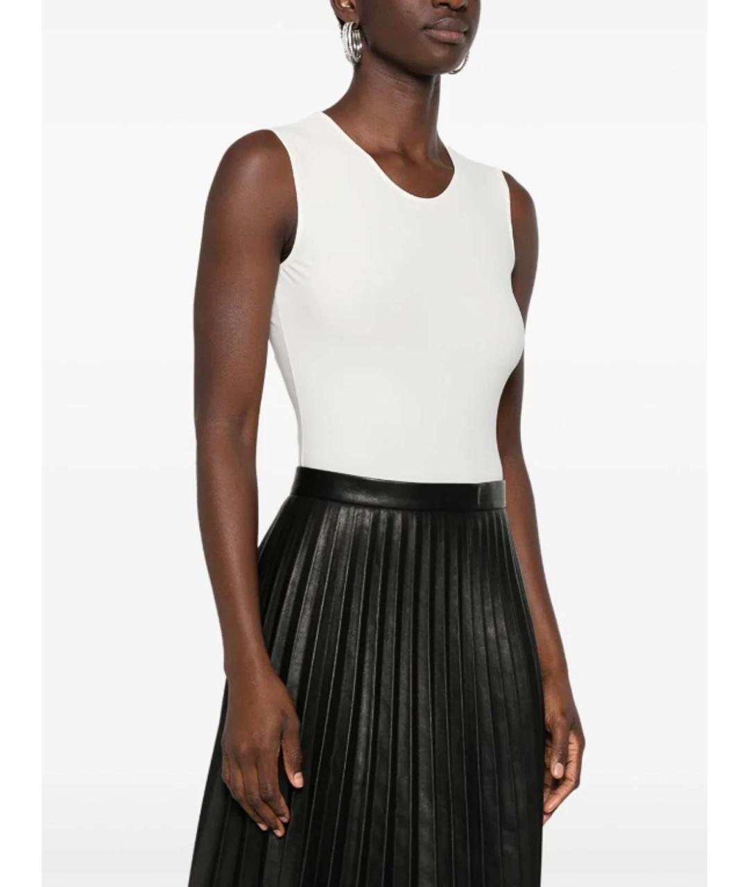 MAISON MARGIELA Белое хлопковое боди, фото 3