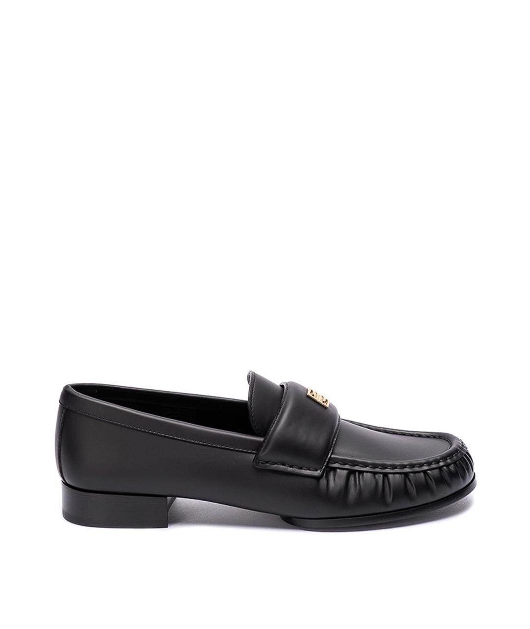 GIVENCHY Черные кожаные лоферы, фото 1
