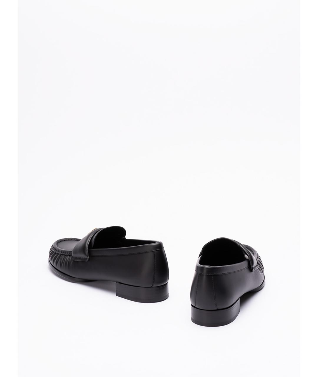GIVENCHY Черные кожаные лоферы, фото 3