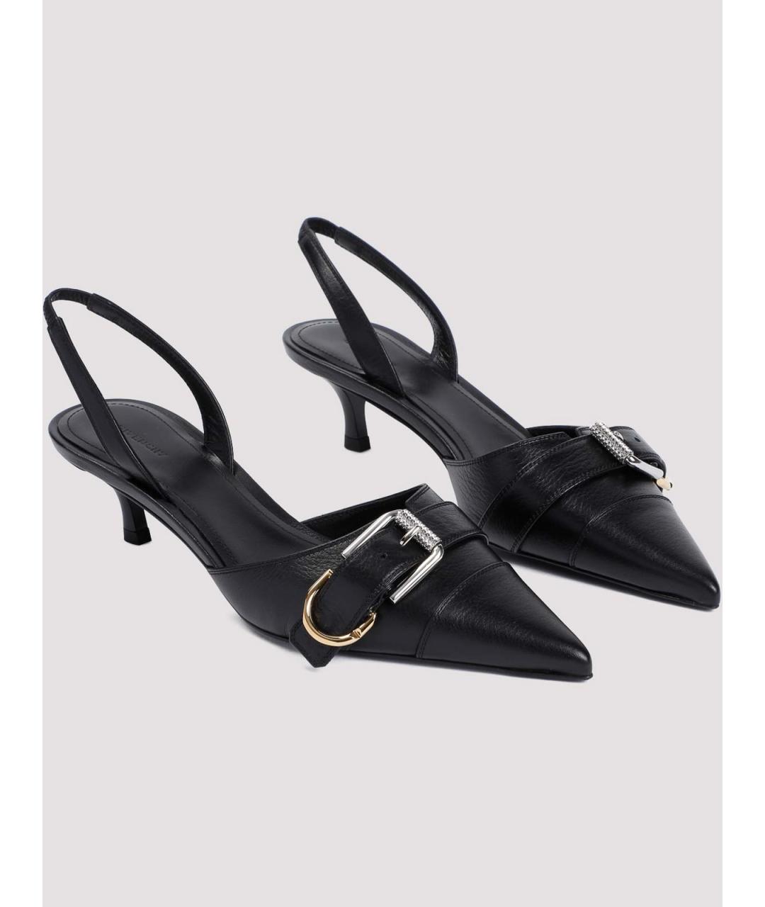 GIVENCHY Черные кожаные туфли, фото 2