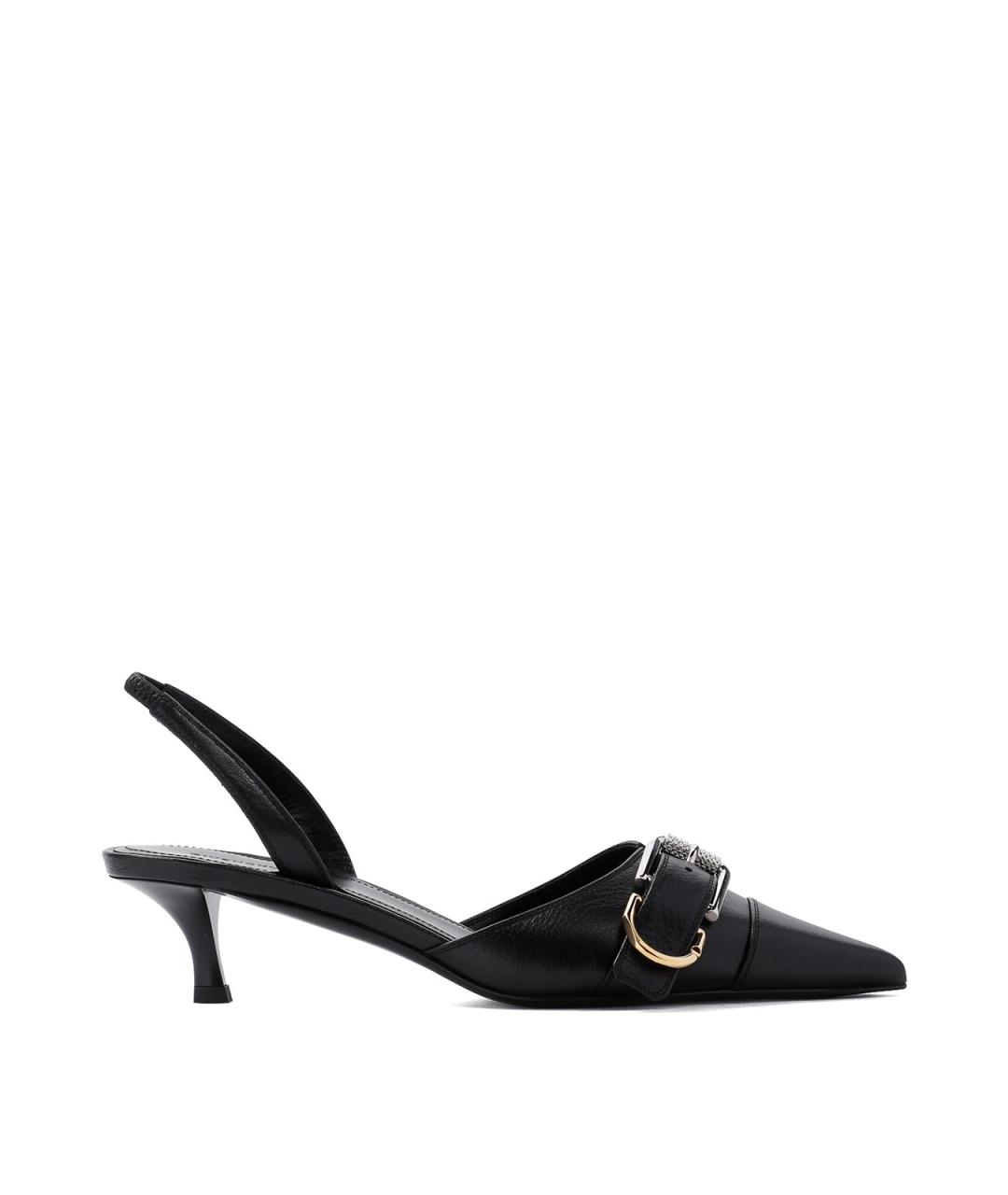 GIVENCHY Черные кожаные туфли, фото 1