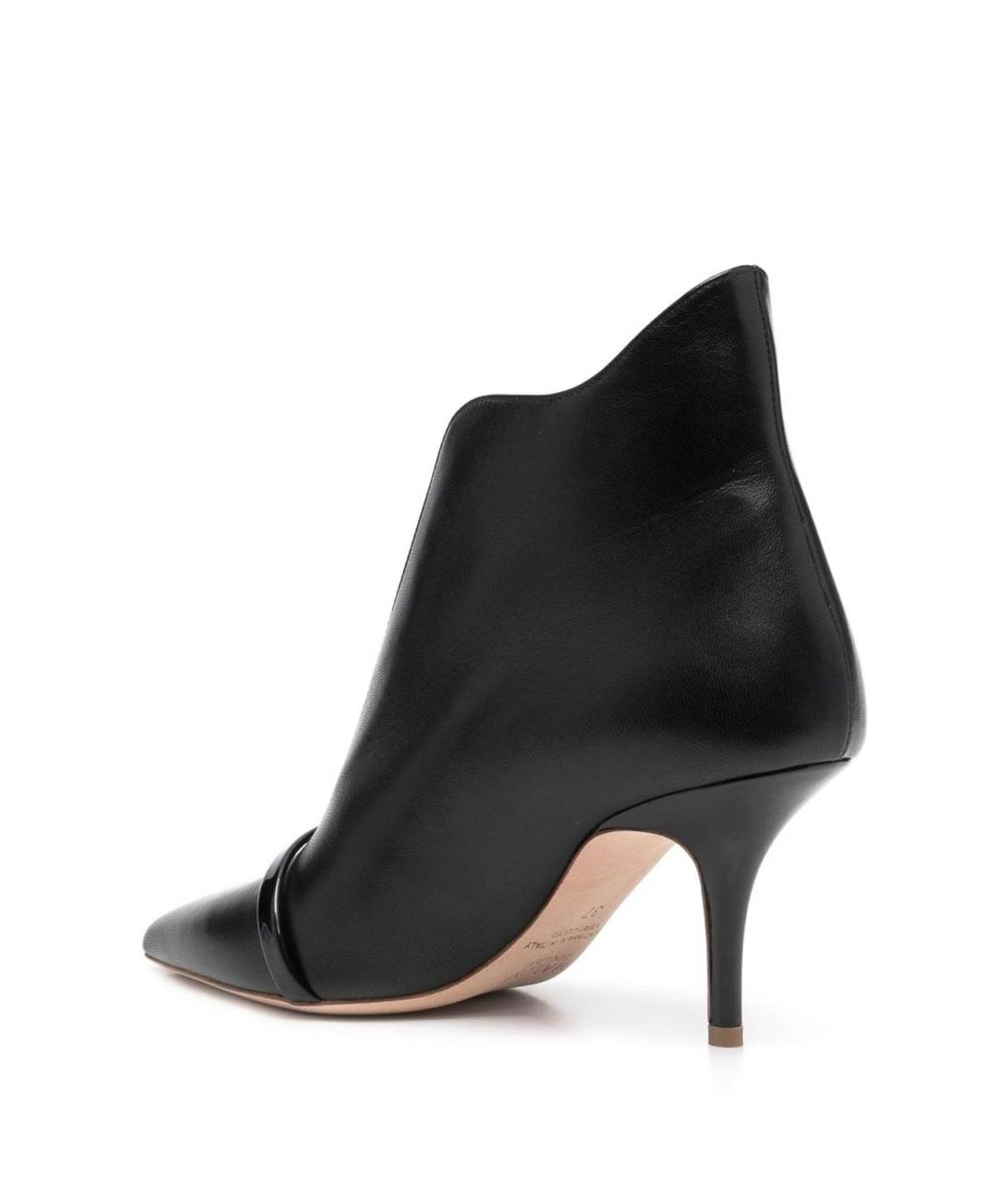 MALONE SOULIERS Черные кожаные ботильоны, фото 3