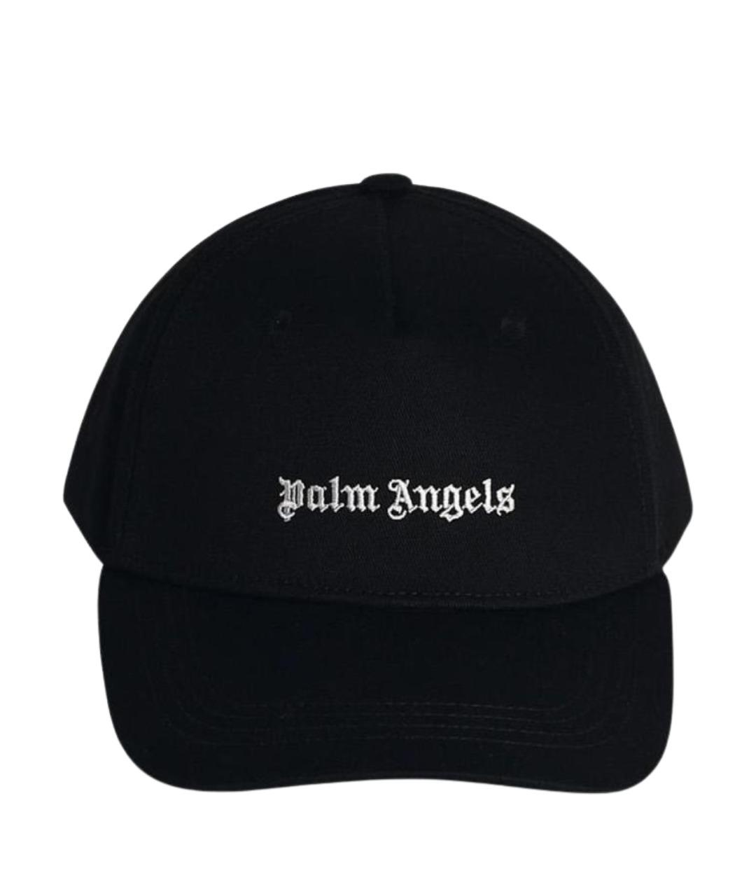 PALM ANGELS Черная хлопковая кепка/бейсболка, фото 1