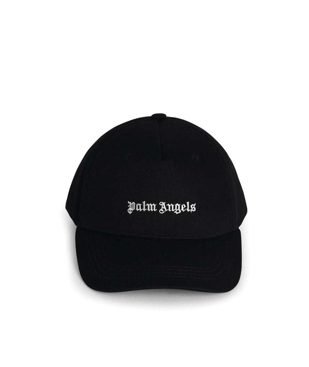 PALM ANGELS Черная хлопковая кепка/бейсболка, фото 4