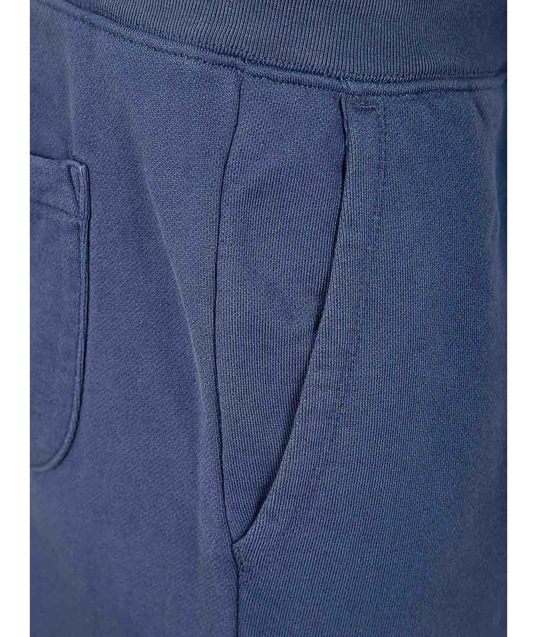 POLO RALPH LAUREN Синие хлопковые повседневные брюки, фото 3